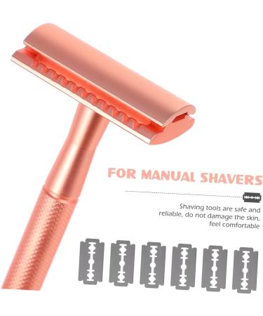 Fomiyes 5 Manual Safety Razor for Women - Double-Edged Lady Shaver with Long Handle & Blades - Perfect for Beard & Body - Buy Online on GoSupps.com