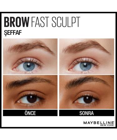 Maybelline Express Brow Fast Sculpt Eyebrow Gel - Clear 23g (Pack of 1) - Buy Online on GoSupps.com