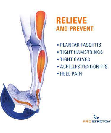 ProStretch Double Original Calf Stretcher & Foot Rocker for Plantar Fasciitis, Achilles Tendonitis, and Tight Calves - Made in USA - Buy Online on GoSupps.com