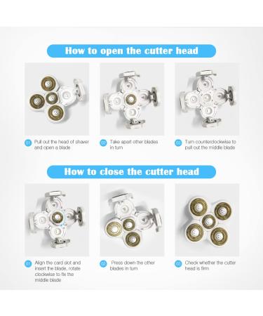 Electric Razor for Women & Men - Painless Hair Removal for Face, Body & Bald Head - Cordless Wet Dry Shaver with USB Recharge - Waterproof Bikini Trimmer - Buy Online on GoSupps.com