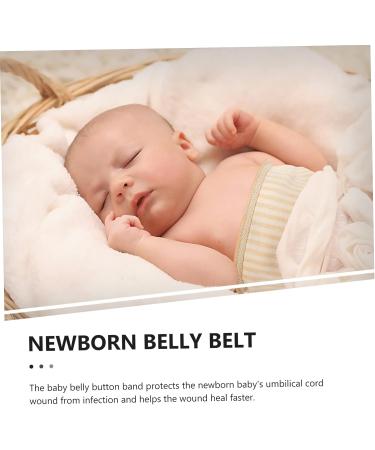 Hoement 3pcs Baby Belly Belts - Cotton Belly Band for Infant Umbilical Hernia & Colic Relief - Buy Online on GoSupps.com