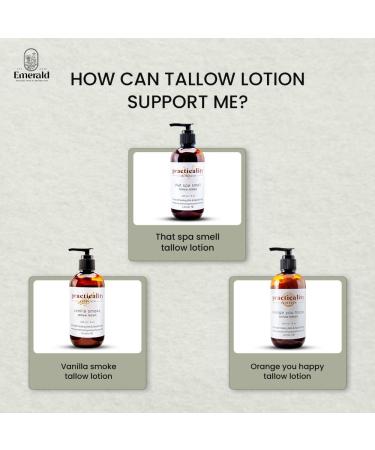 That Spa Smell Tallow Lotion - Grass Fed Beef Tallow for All Skin Types | 8 Fl Oz Moisturizer | Hydrating Skin Care - Buy Online on GoSupps.com