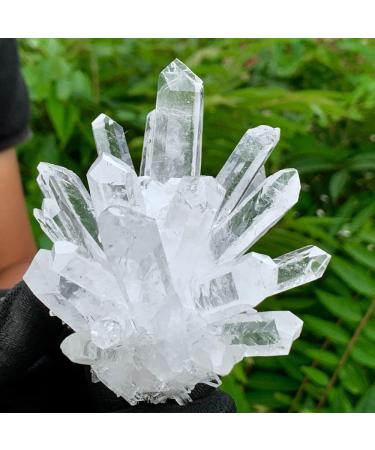 Natural Crystal Rough Natural White Clear Rock Quartz Crystal Clusters Specimen - Buy Online on GoSupps.com