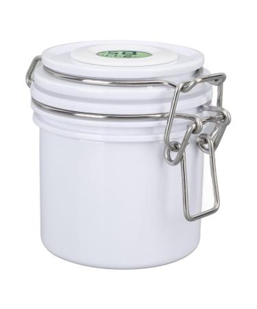 Eyelash Glue Storage Tank Sealed Hygrometer Large Capacity Eyelash Glue Storage Jar 250ml Screen for Eyelash Shop (White)