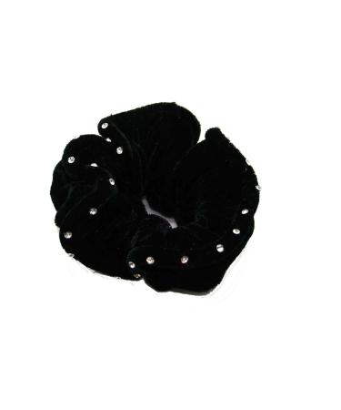 Mytoptrendz Women's Hair Accessories/Ponytail Holder Velvet Black