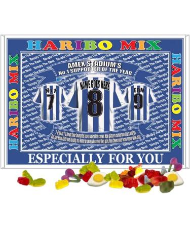Brighton Football Shirt Personalised Gift Boxed Sweets - Buy Online on GoSupps.com