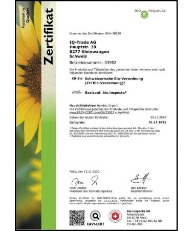 Buy Vivanutria Pure Organic Barley Grass Powder 400g - Raw Food Quality Vegan & Tested Organic with Analysis Certificate - 3-Month Pack from Germany - Buy Online on GoSupps.com