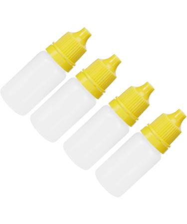 Acouto Easy Wipe Clean Set of 50 Eye Drop Bottles with Lid Saline Omega 3 YELLOW - Buy Online on GoSupps.com