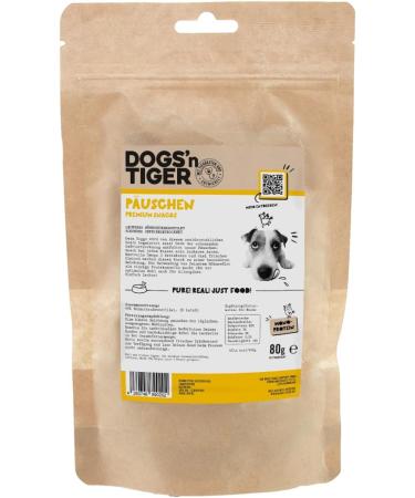 Dogs'n Tiger 100% Meat Dog Treats Species-specific dog treats without sugar grains or artificial flavors Well tolerated (Chicken Breast Fillet Pieces) - Buy Online on GoSupps.com