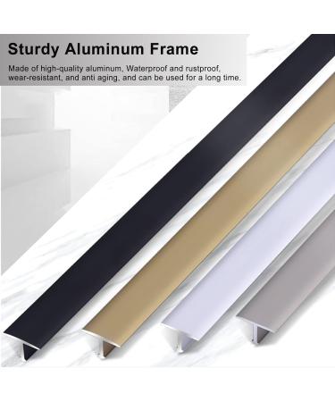 Gold Floor Transition Strip for Wheelchair 1inch Wide Thresholds Reducer Flute Lightweight Floor Edge Trim Bar for Indoor Outdoor (Size : 120cm/47.2in) Gold 120cm/47.2in - Buy Online on GoSupps.com