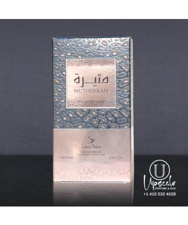 Almas Perfumes Sainte Valere Mutheerah Eau De Parfum Spray - Sweet Smelling Spray - 3.4 Fl Oz (100 ml) - Long-Lasting Aroma - Luxurious Scent of Arabia for Women - Buy Online on GoSupps.com