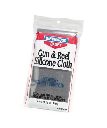 Birchwood Casey Silicone Gun and Reel Cloth Gray, 14.4"x15"
