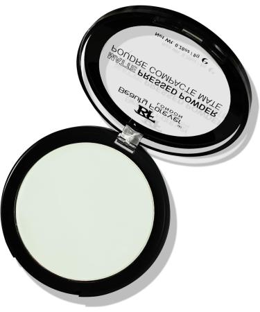 Beauty Forever Matte Pressed Powder 8g - Oil Free & Lightweight (Mint Green) - Buy Online on GoSupps.com