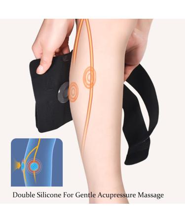 Sciatica Pain Relief Devices | Adjustable Knee Brace | Acupressure & Massage Silicone | Dual Support Compression for Hip & Waist Pain Relief - Buy Online on GoSupps.com