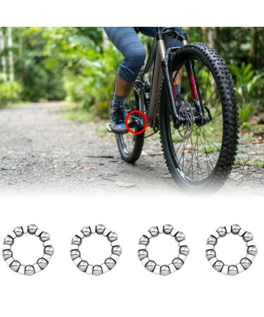 ZYAMY 1/4 Inch Bicycle Crank Ball Bearing Set - 9 Balls for Bottom Bracket Repair - Buy Online on GoSupps.com