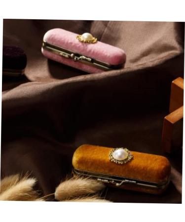  HONMEET Lipstick Box Lipstick Organizer Lip Sleeves Lip Gloss Pocket Cosmetic Mirror Travel Lip Holder Antique Chandelier - Buy Online on GoSupps.com