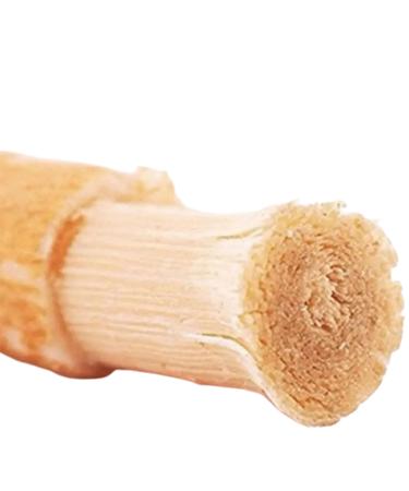 Versatile tooth cleaning instrument wooden toothbrush suitable for home travel and office hygiene tool Original Color Miswa