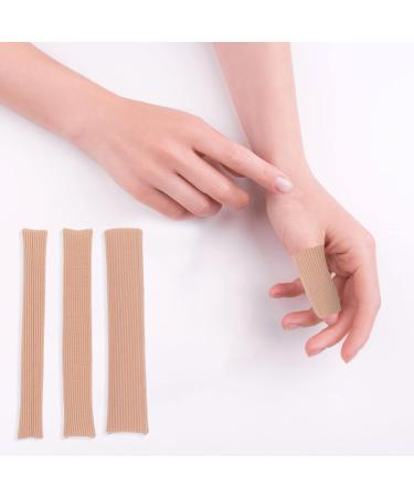 Healifty Silicone Toe Sleeves Guard Sleeve Tube and Tubes Thumb Cushion: Fingertips Cover Sports Pain Cots Anti-Skid Caps Fabric Lined Pressure Toe Protectors Cracking Outdoor Finger Sleeves - Buy Online on GoSupps.com