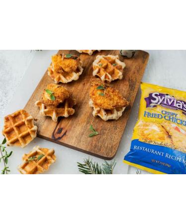 Sylvia's Crispy Fried Chicken Mix 10oz (Pack of 3) - Delicious and Convenient - Buy Online on GoSupps.com