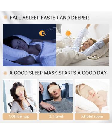 Silky Satin Eye Mask Set of 4 with Headband & Scrunchies - Perfect Travel Eye Covers - Pink - Sleep Comfort for Women - Buy Online on GoSupps.com