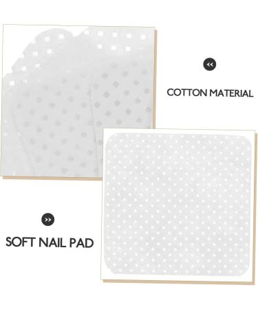 FOMIYES 2 Boxes Nail Wipes Clean up Makeup Wipes Nail Polish Wipes Manicure Supplies Nail Supplies Travel Wipes Gel Nail Polish Travel Nail Polish Remover Polish Remover Pads Cotton White 4.80X4.80X0.10CM White - Buy Online on GoSupps.com