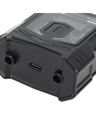 Self-Sharpening Beard Trimmer - Wet & Dry Pocket Trimmer 800mAh Battery IP7 Waterproof Zinc Alloy - Perfect for Home & Travel (Black - Buy Online on GoSupps.com