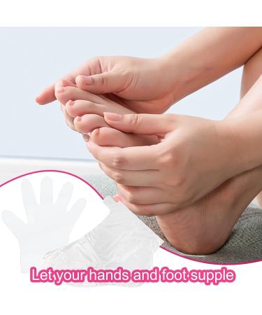 200pcs Paraffin Wax Liners for Feet and Hands - Larger Thicker Plastic Bags for Paraffin Bath Mitts & Gloves - Buy Online on GoSupps.com