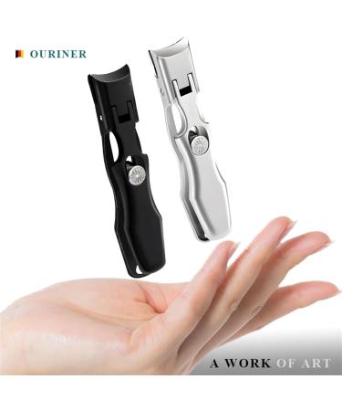Nail Clippers Stainless Steel Wide Jaw Opening Manicure Fingernail Cutter Thick Hard Ingrown Toenail Scissors Tools (Color : Silvery Gift Set) - Buy Online on GoSupps.com