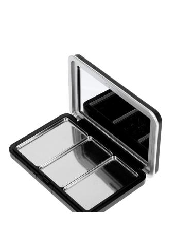 Beaupretty Empty Lipstick Palette with Mirror Refillable Eyeshadow Palette Box Cosmetics Storage Trays Containter for Lipstick Lip Balm Eyeshadow Blusher