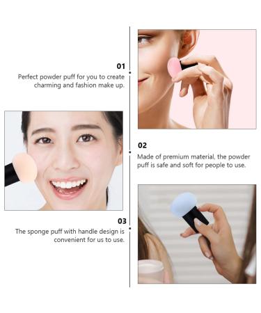 Beaupretty 20 Pcs Mushroom Head Makeup Sponge Puff - Assorted Colors - Perfect for Flawless Cosmetic Application - International Shipping Available - Buy Online on GoSupps.com