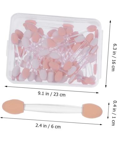 Didiseaon 5 boxes Sponge Shadow Tool Disposable Makeup Double-end Brush Cosmetic Sided Double-ended Dual Eye - Buy Online on GoSupps.com