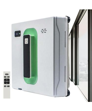 emobwdy Dual Spray Window Cleaning Robot Smart Glass Cleaning Robotic With 2500pa Strong Suction/Remote Control/Voice Assitant Window Cleaning Robot For Windows/Tiles/Class Door White