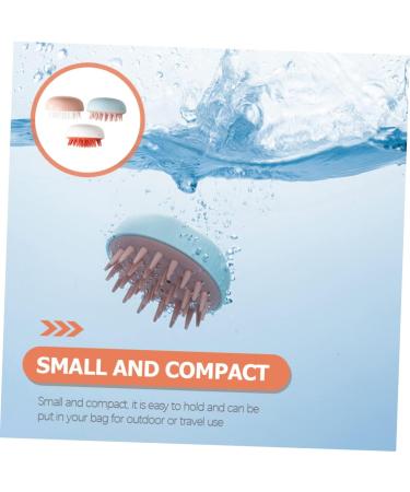 Frcolor 15-StK Dual-Use Shampoo Brush & Body Cleaning Tool - Massage Comb for Hair & Bathing - Buy Online on GoSupps.com