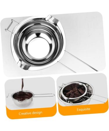 Milk pots saucepan soup pot 1 Set Wax Pot Candles Set Spoon Set Coffee Chocolate Stainless Steel Double Boiler Pot Milk Frothing Pitcher Wax Melt Pan - Buy Online on GoSupps.com