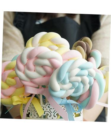 Ciieeo 9 Pcs Simulation Lollipop Cake Decorations Wedding Decor Candy Ornaments Lollipop Candy Sticks Prop Cartoon Design Dessert Shop Decor Candy Cane Ornaments Window Gift Clay Cute - Buy Online on GoSupps.com