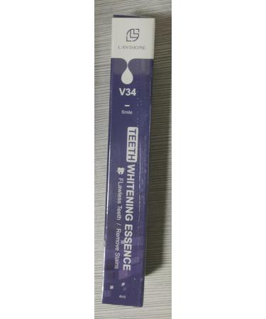 V34 Tooth Creams - Purple Tooth Whitening Gel & Pin | Effective Stain Removal for Bright White Teeth - Buy Online on GoSupps.com