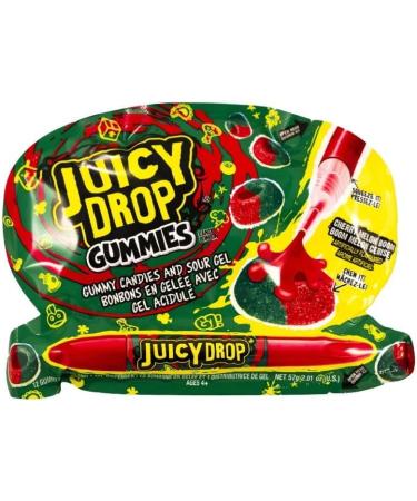 Juicy Drop Gummies Extreme 3 x 57g Delicious Tasty And Twisty Treat Gift Hamper For Birthday Christmas Sold By Kidzbuzz