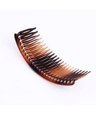 Miaija 2 Pieces Tortoiseshell Side Hair Combs Twist Decorative Comb Women Hair Comb Strong Hold Hair Clips Accessories for Women and Girls - Buy Online on GoSupps.com