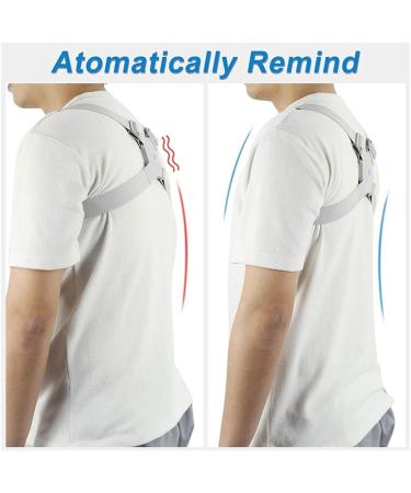 Posture Corrector Adjustable Smart Back Intelligent Brace Support Belt Shoulder Training Belt Correction Spine Back Back Posture - Buy Online on GoSupps.com