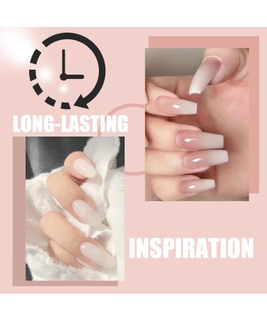 Milky White Jelly Gel Nail Polish Milky White UV Soak Off LED Gel Nail Polish 15ML Translucent Builder Gel For Nude Nails Jelly Gel Polish Varnish for French Manicure DIY(Milky White) - Buy Online on GoSupps.com