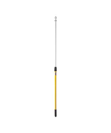 Rubbermaid Commercial  Quick-Connect Straight Adjustable Extension Handle/Pole - Cleaning Tool for Floors  Walls  Ceilings  Windows in Residential/Commercial/Business  Yellow  4ft - 6ft  FGQ75500YL00 4 ft - 6 ft - Buy Online on GoSupps.com