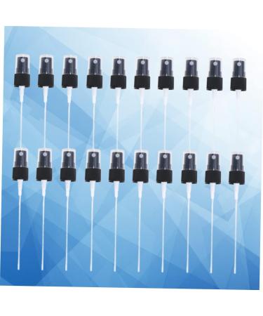 Fomiyes 20-Pack Spray Bottle Pumps for Perfume & Essential Oils Travel-Friendly Replacement Nozzles Hand Soap Dispenser Heads - Black 15x6cm - Buy Online on GoSupps.com