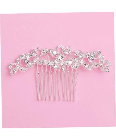 DOITOOL Tiara Hair Barrettes Rhinestone Bobby Pins Wedding Hair Clip Wedding Hair Barrette Bridesmaid Hair Accessories Photography Props Fashion Headwear Bride Hair Comb Headgear - Buy Online on GoSupps.com