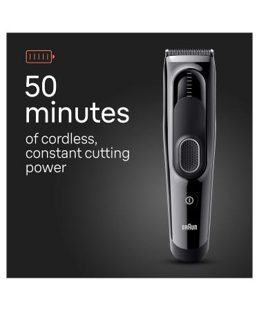 Buy Braun Hair Clippers Series 5 5310 - 9 Length Settings Ultra-Sharp Blades Memory SafetyLock - Best Hair Clippers for Men - Fast International Shipping - Buy Online on GoSupps.com