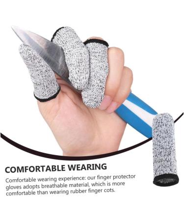 GLEAVI 28 Pairs Cut Resistant Gloves - Ultimate Fiber Finger Protection for Carving Sewing & Woodworking - Buy Online on GoSupps.com