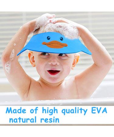 3-Pack Adjustable Baby Shampoo Cap - Waterproof Children's Shower Hood for Easy Bath Time Protection - Buy Online on GoSupps.com