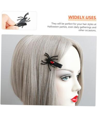 minkissy 20 Pairs Halloween Hair Clips Halloween Hairpins Bat Wings Hair Barrettes Halloween Hairpiece Hair Barrettes for Women Spider Headdress Prom Hair Devil Rhinestone Girl Accessories - Buy Online on GoSupps.com