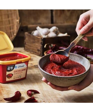 Chung Jung One Gochujang Hot Red Pepper Paste 500g - Vegan (Pack of 10) - Buy Online on GoSupps.com