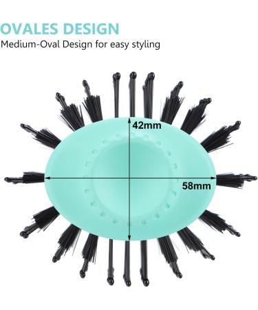 Parwin Pro Beauty One-Step 4-in-1 Hair Dryer Brush - 1000W Hot Air Brush for Styling, Volumizing, Straightening - Green 4 - Buy Online on GoSupps.com