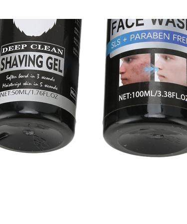 Moisturizing Beard Gel with Plant Extracts for Men - Gentle Facial Cleaner & Refreshing Face Wash - 50ml & 100ml | International Shipping - Buy Online on GoSupps.com